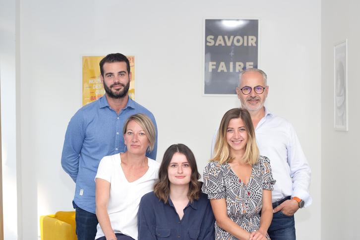 l'équipe de l'agence Alvaro Immo